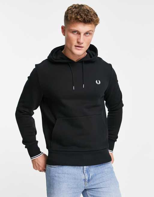 Fred perry hot sale felpa nera