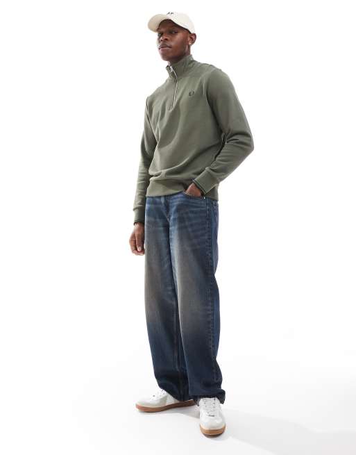 Fred perry felpa zip clearance