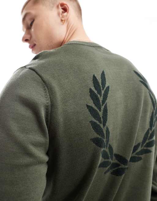 Fred perry trui groen hotsell