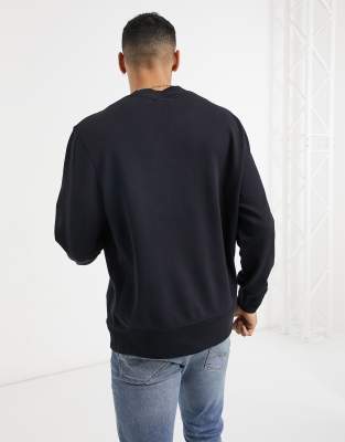 fred perry global branded sweatshirt