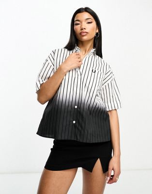Fred Perry gradient stripe shirt in white - ASOS Price Checker