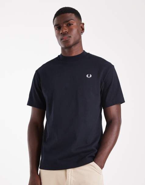 Fred Perry relaxed t-shirt in navy