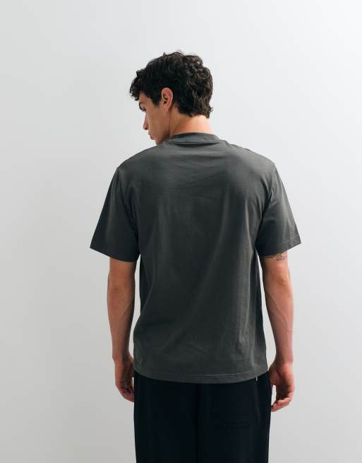 Fred Perry graphic logo t-shirt in khaki, 5 of 5