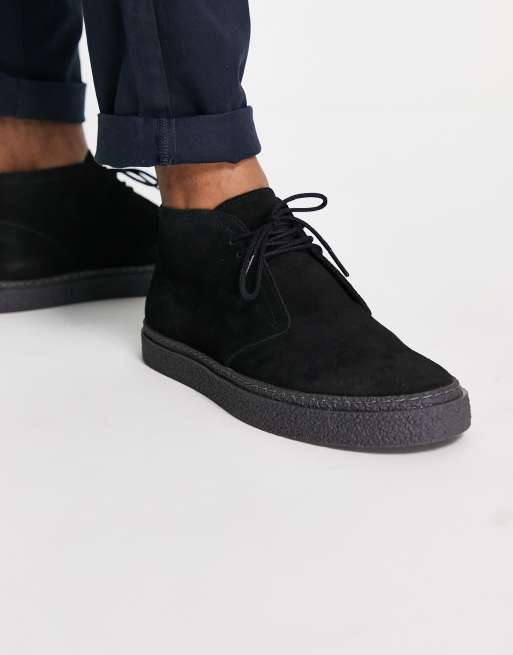 Fred perry shop hawley boots black