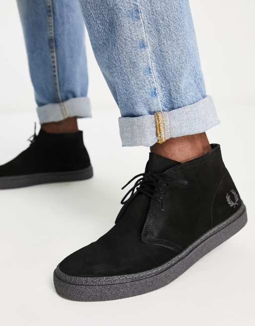 Fred perry hawley deals suede boots