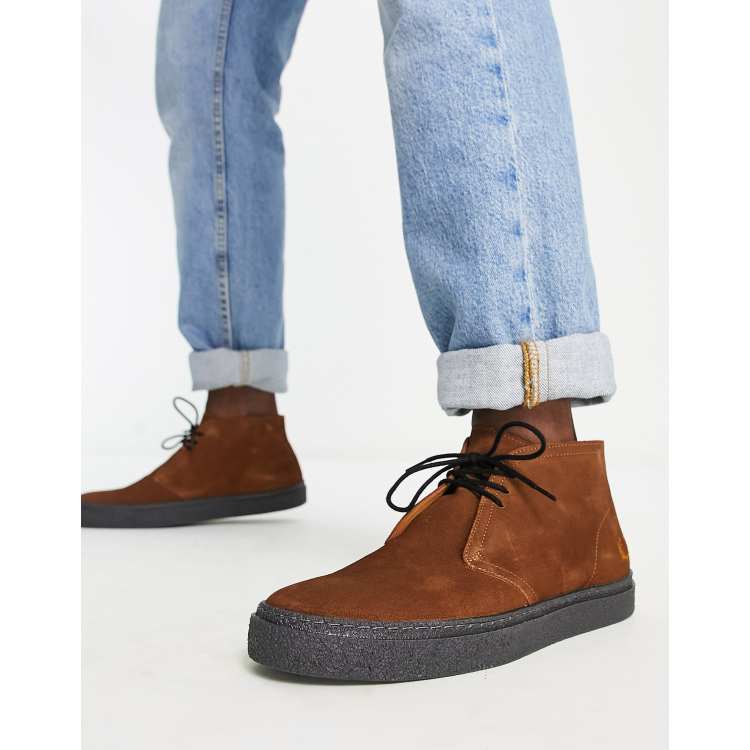 Fred perry suede boots hotsell