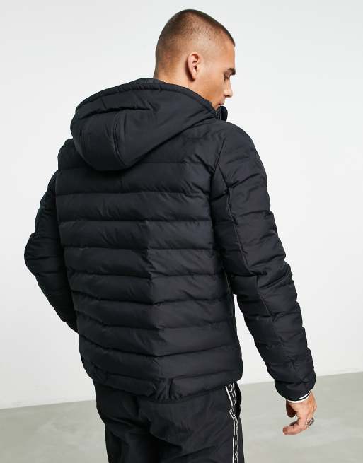 Fred perry hotsell hooded puffer jacket