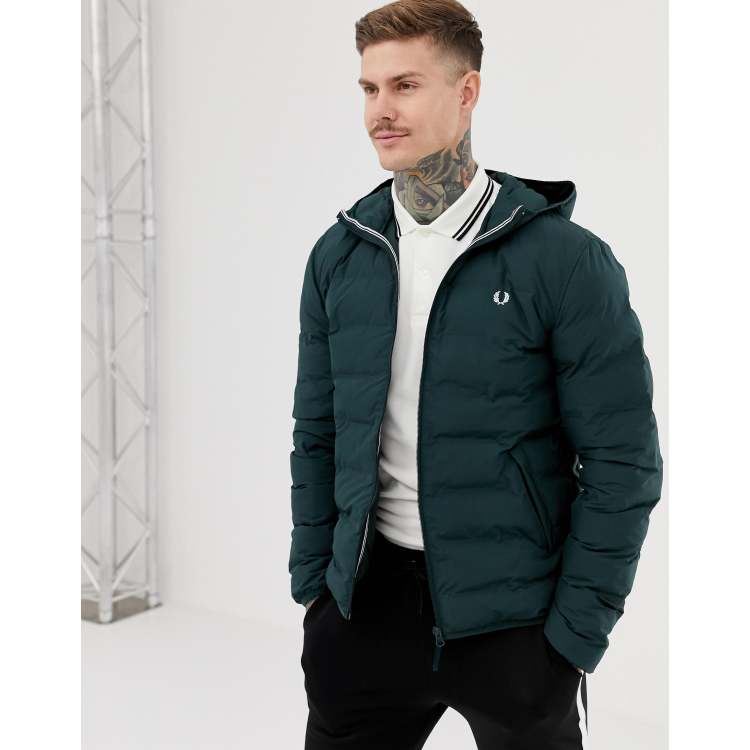 Mens fred perry store puffer jacket