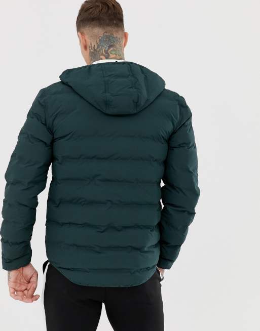 Fred perry hotsell hooded puffer jacket