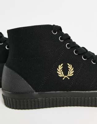 fred perry canvas boots