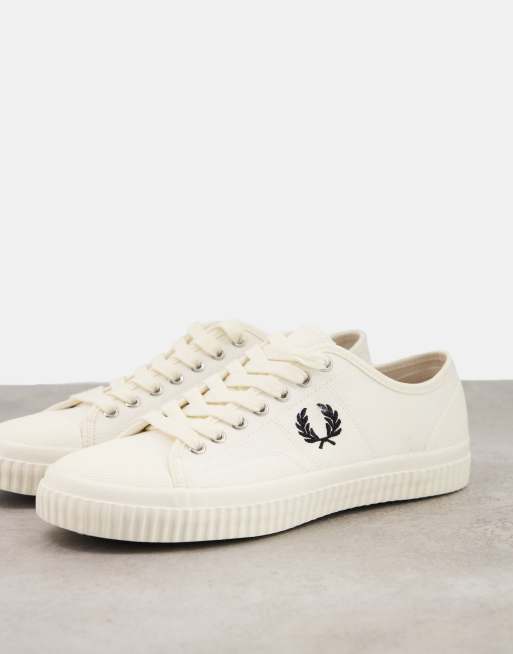 Fred perry canvas plimsolls hotsell