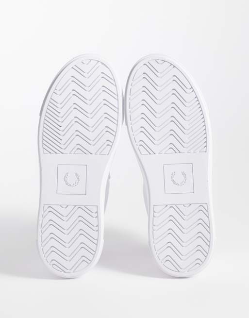 Fred Perry - Hvide lædersneakers, 5 af 5