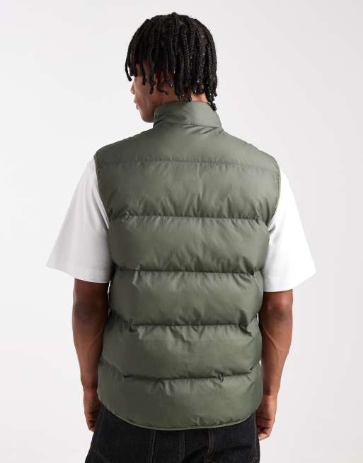 Fred Perry insulated gilet in khaki | ASOS