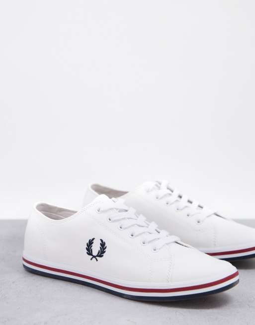 Fred Perry - Kingston - Sneakers bianche in twill