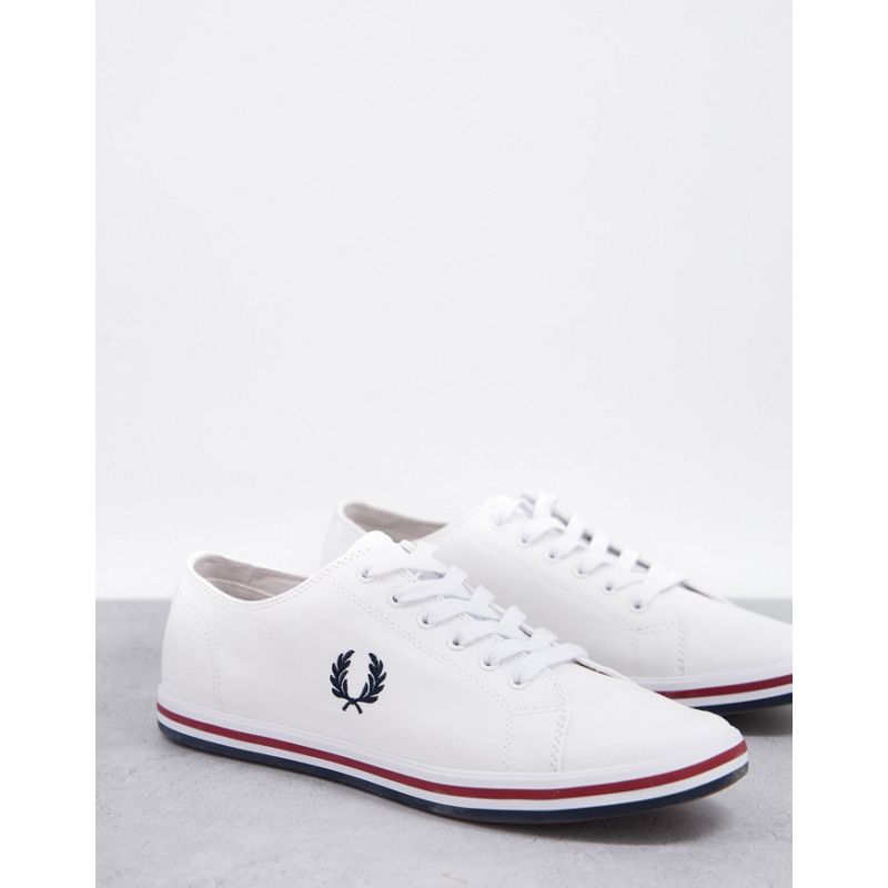 Fred Perry - Kingston - Sneakers bianche in twill