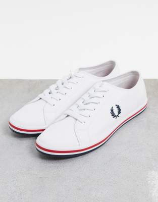 fred perry kingston twill plimsolls