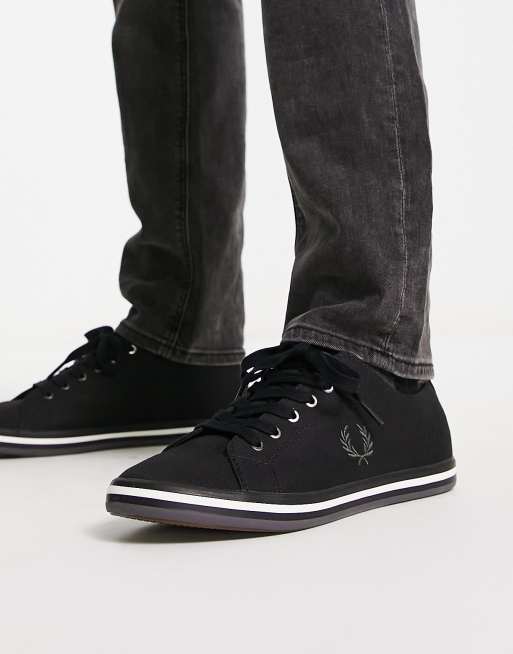 【FRED PERRY】Kingstin twill trainers ローカット スニーカー FRED PERRY】Kingstin twill trainers ローカット スニーカー