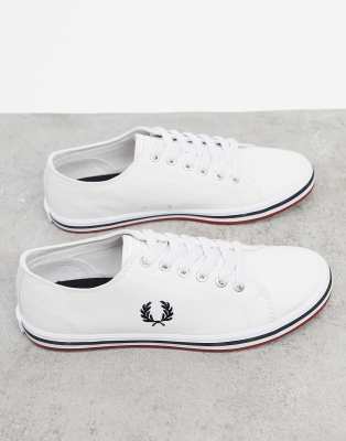 fred perry kingston twill white