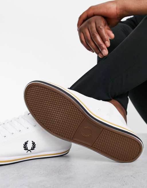 Fred perry kingston twill hot sale white