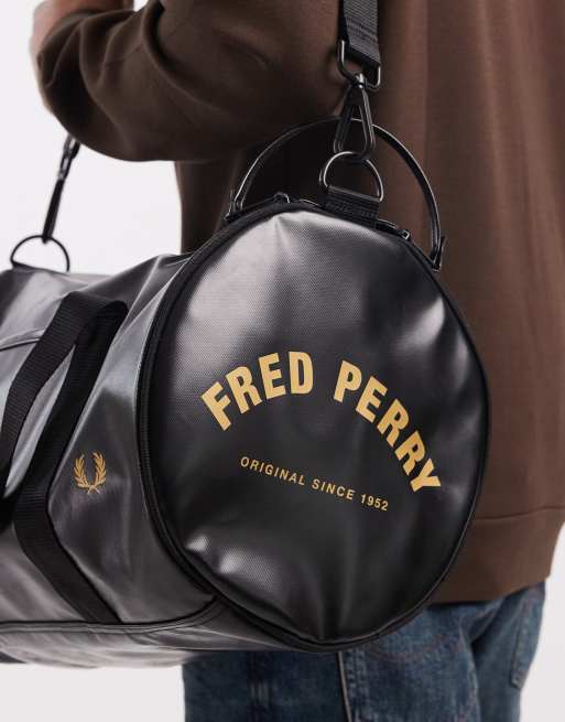 Fred Perry - Klassieke weekendtas in zwart, 2 van 4
