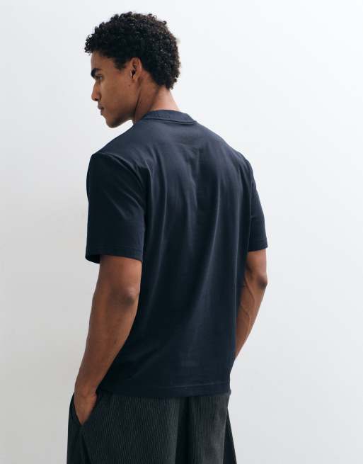 Fred Perry kurzärmeliges 1952 T-Shirt mit Grafiklogo in Marineblau, 5 von 9