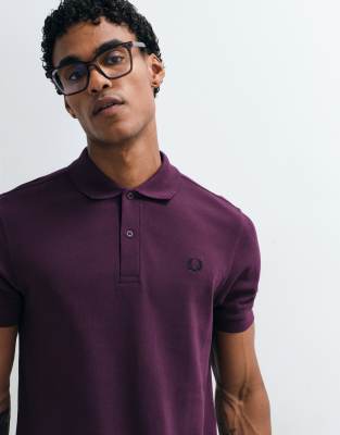 Fred Perry , Herren, Oberteile, Rot, L - Bild 5