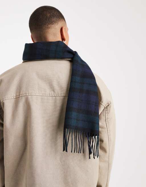 小物 Fred Perry Brushed Wool Tartan Scarf Fred Perry brushed wool tartan scarf in red | ASOS