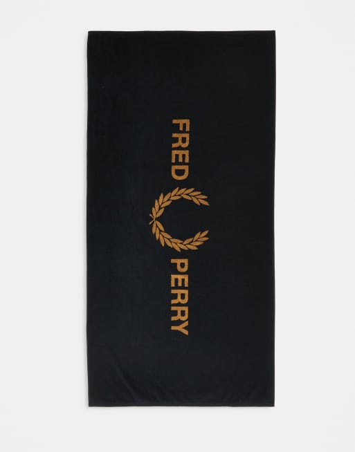 Fred Perry Laurel - Handdoek met grafische print in marineblauw