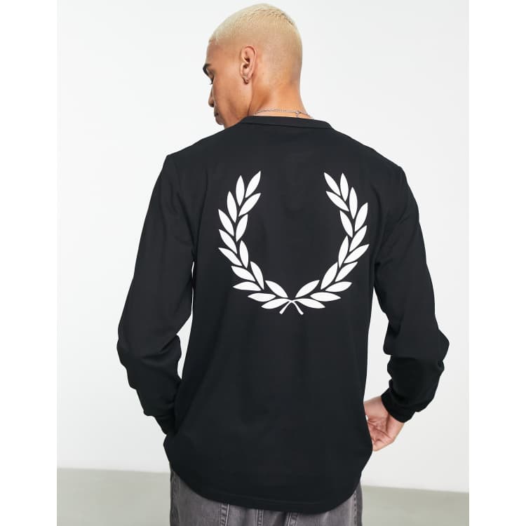 [ACEI] Laurel wreath logo printed T-shirt /追跡付 Fred Perry Large Laurel Wreath T Shirt Navy UK Size Small | eBay