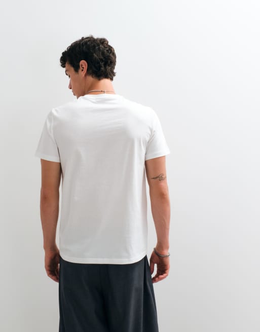 Fred Perry laurel wreath digital logo t-shirt i vitt, 3 av 5