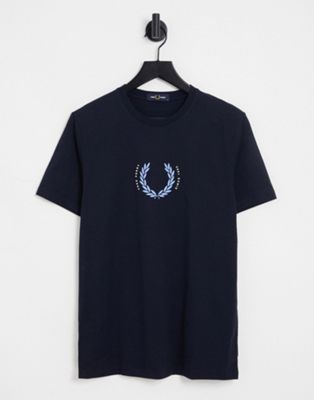 Fred Perry laurel wreath t-shirt in blue