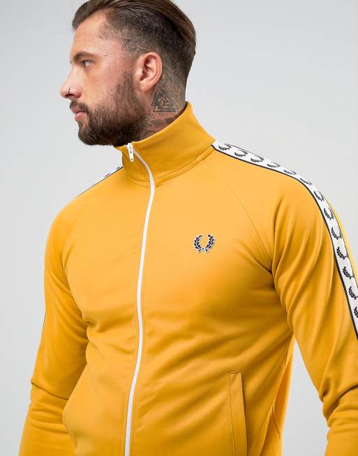 Fred perry hotsell yellow track jacket