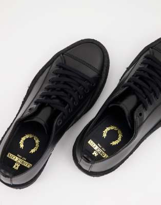 fred perry trainers leather