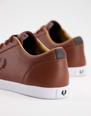 tan leather plimsolls