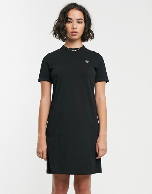Fred Perry logo ringer tee dress