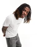 [Fred Perry] Fred Perry logo t-shirt in white XS WHITE