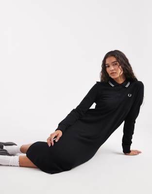 fred perry dress long sleeve Long Sleeve Twin Tipped Fred Perry Dress