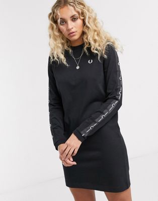 Fred perry longsleeve taped dress