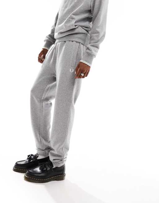 Fred Perry loopback sweatpants in grey ASOS