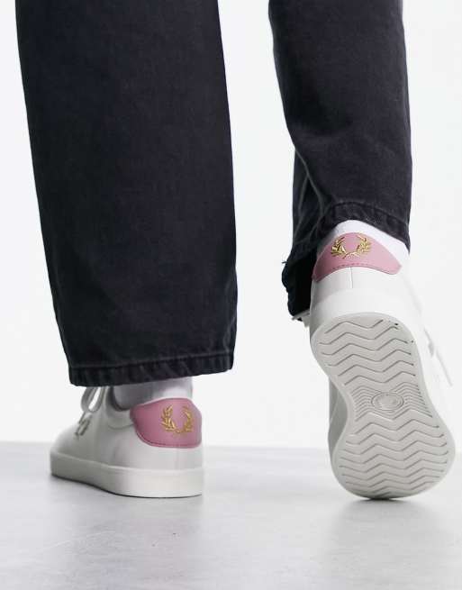 Fred perry store pink trainers