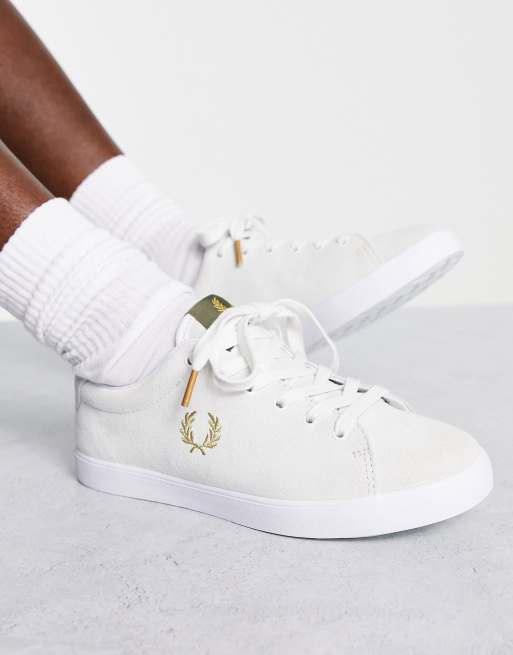 Fred Perry Lottie sneakers in suede | ASOS