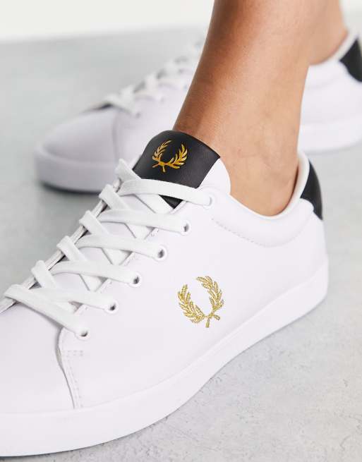 Fred Perry Lottie sneakers in white | ASOS