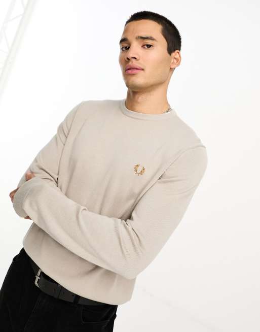 Fred Perry - Maglione classico avena scuro