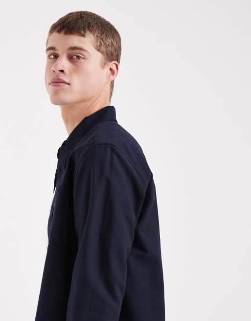Fred Perry – Marinblå oxfordskjorta, 5 av 5