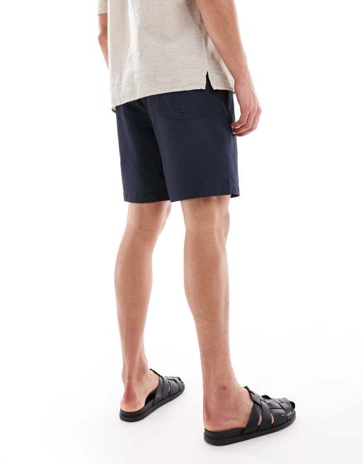 Fred Perry - Marineblå badeshorts, 4 af 4