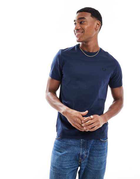 Fred Perry – Niebieski T-shirt - view 1