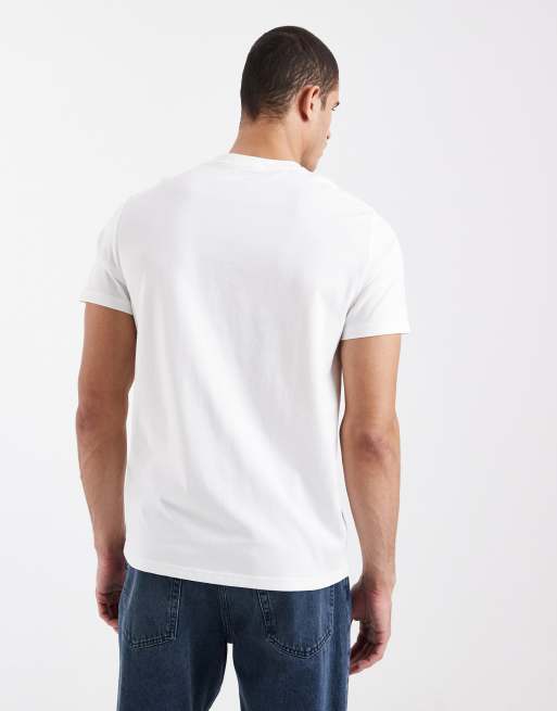 Fred Perry - Original - T-shirt à logo graphique - Blanc, 3 de 5