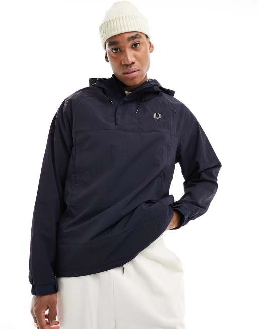 Fred Perry overhead jacket in navy | ASOS