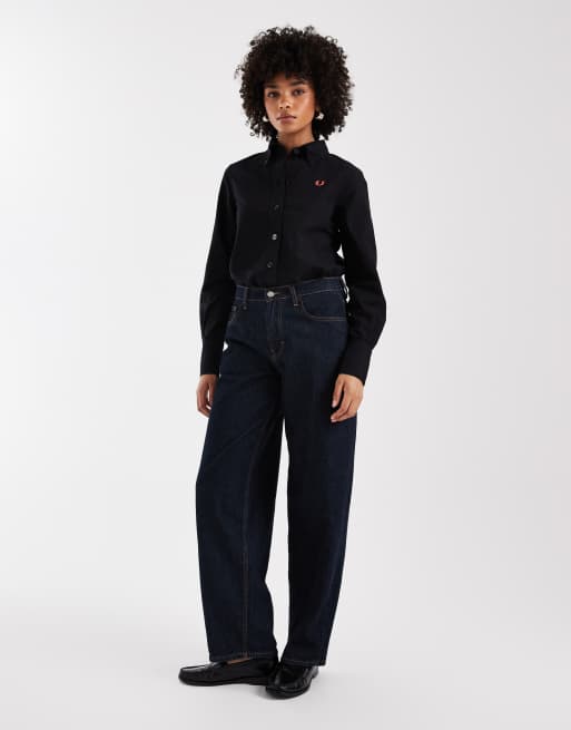 Fred Perry - Overhemd in zwart, 2 van 4