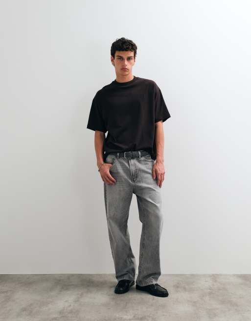 Fred Perry oversized t-shirt i mörkbrunt, 3 av 5